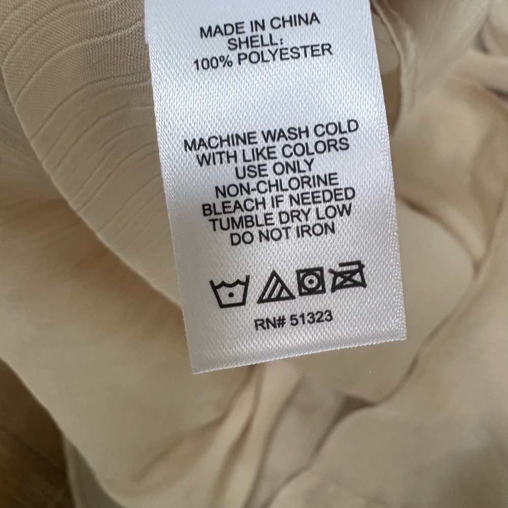 1. State Women's Cream Halter Blouse - Picture 6 of 6